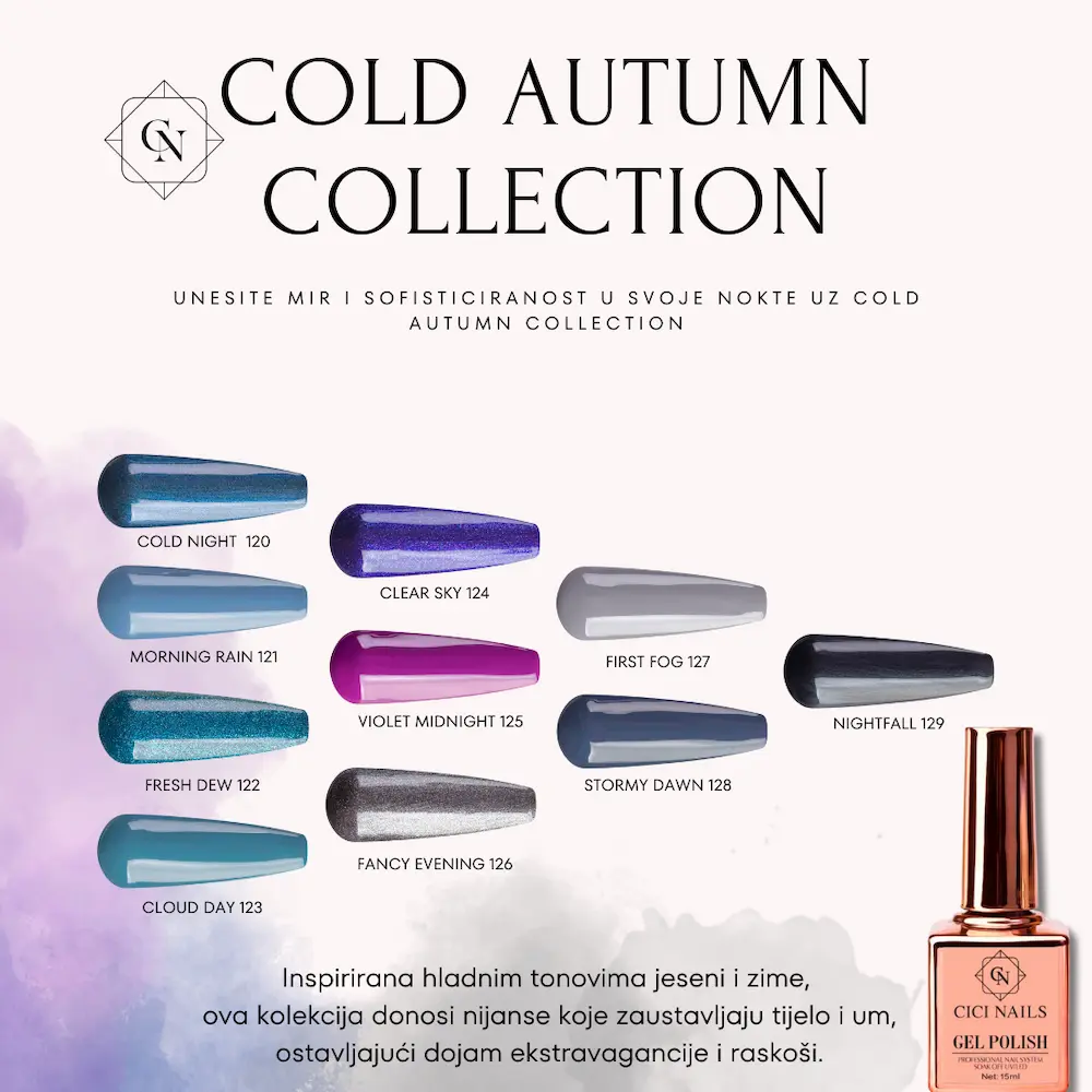 cold autumn collection paleta cici nails