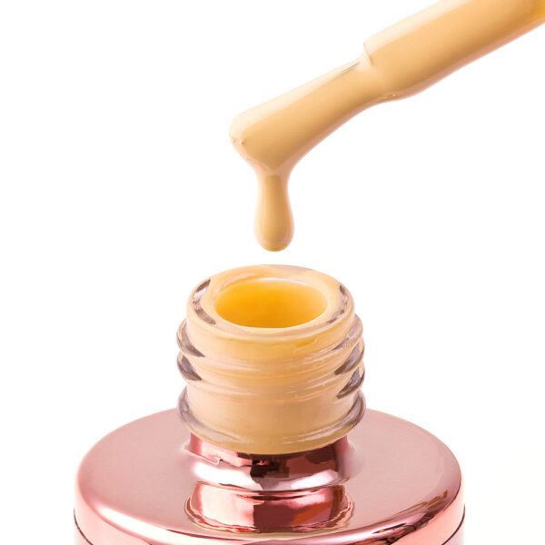 255 golden butter cup 15ml zlatno žuta s krem završetkom cici nails slavonski brod trajni lak žuti
