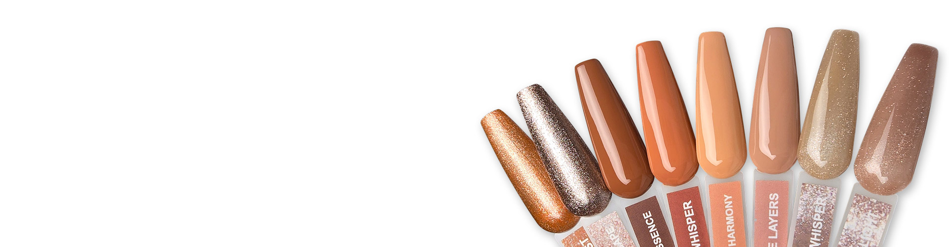 mocha mist collection smeđi trajni lakovi