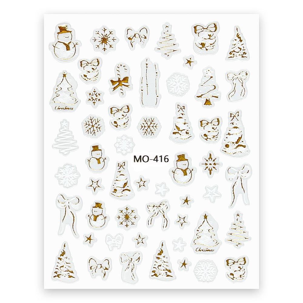 mo 416 naljepnice za nokte blagdanske – nail art zimski nokti 2025 cici nails slavonski brod