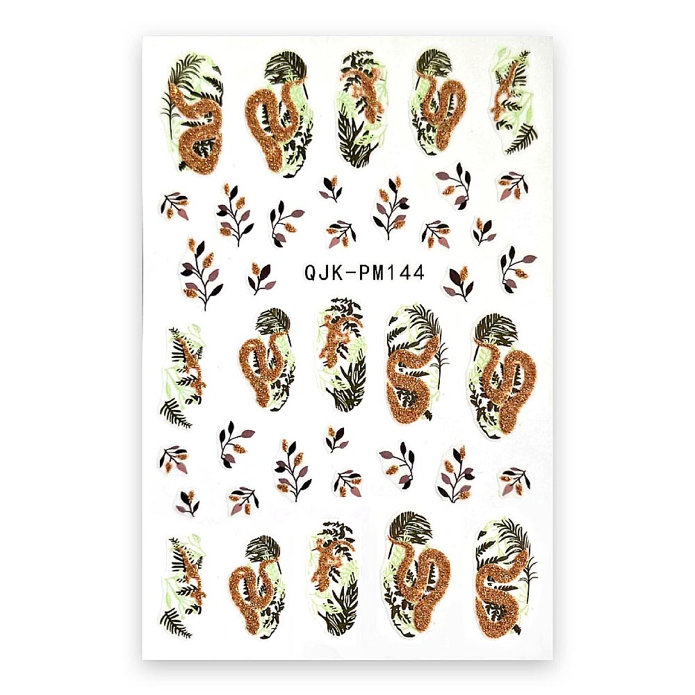 qjk pm144 naljepnice za nokte – za jesenski nail art jesenski nokti cici nails slavonski brod
