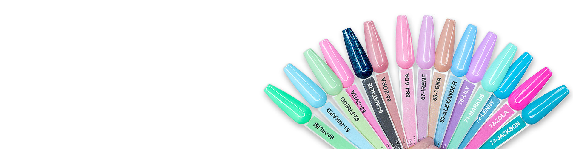 pastel & shimmer collection