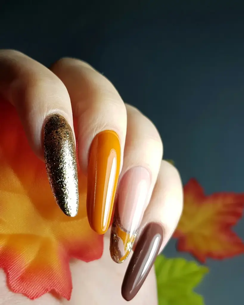jesenski shimmer nokti cici