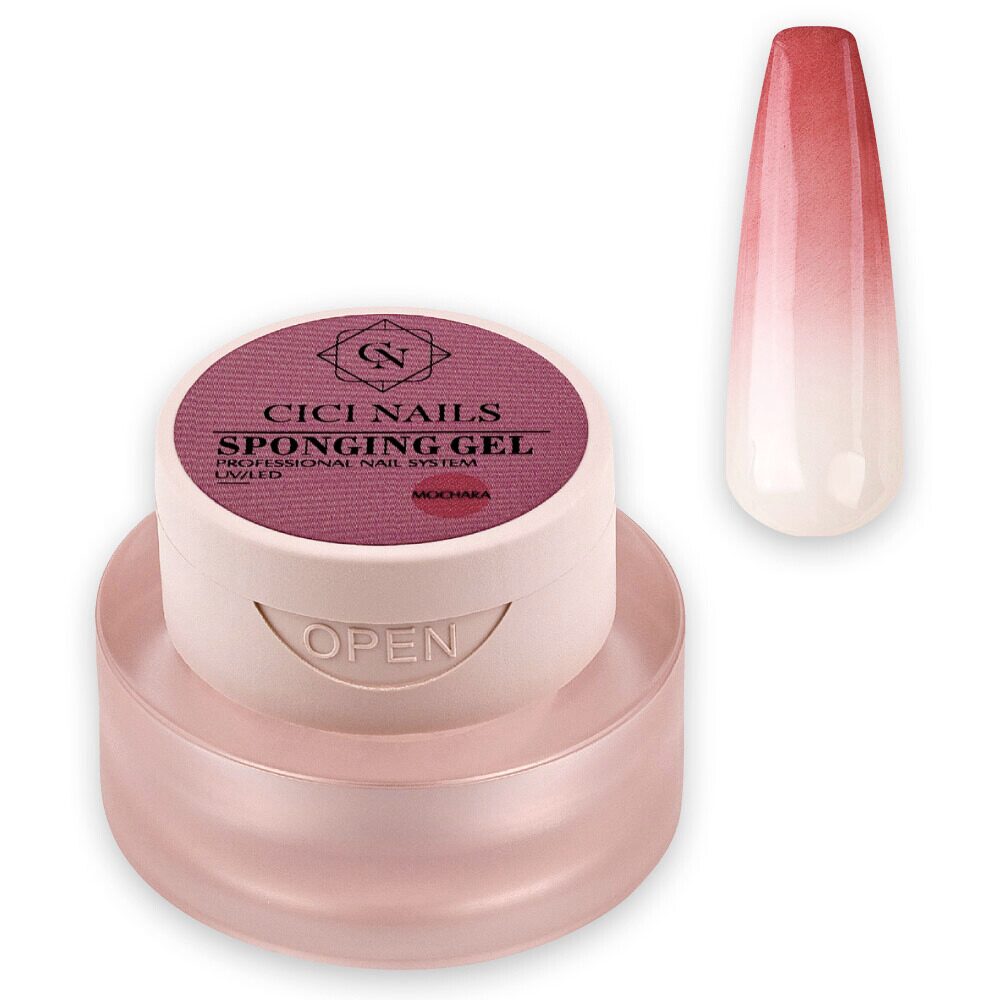 sponging gel mochara profesionalni ombre prijelaz