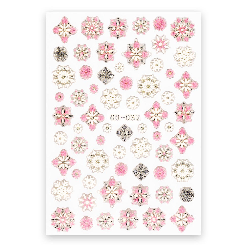 co 032 božićne naljepnice za nokte – nail art cici nails slavonski brod