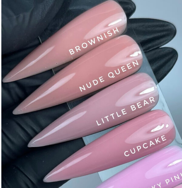 perfect nude queen gradivni gel medaste teksture cici nails