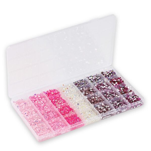 rozi kristalni mix za nokte cirkoni nail art cici nails slavonski brod