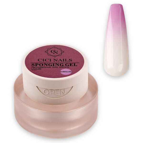 sponging gel corallise precizni ombre bez greške