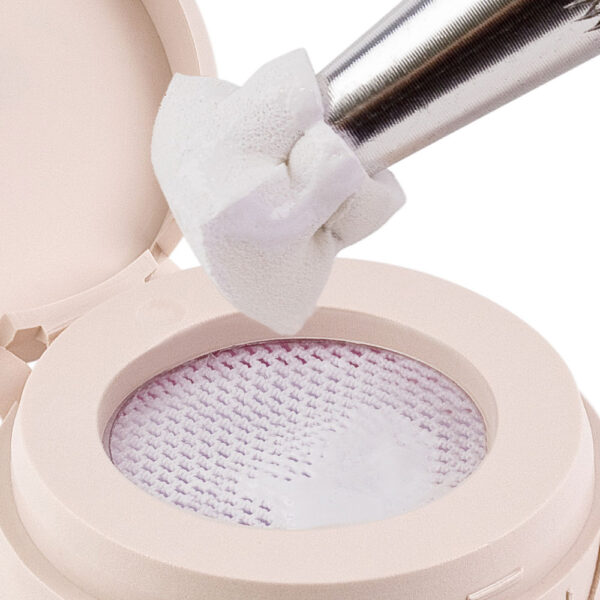 sponging gel white za klasični ombre