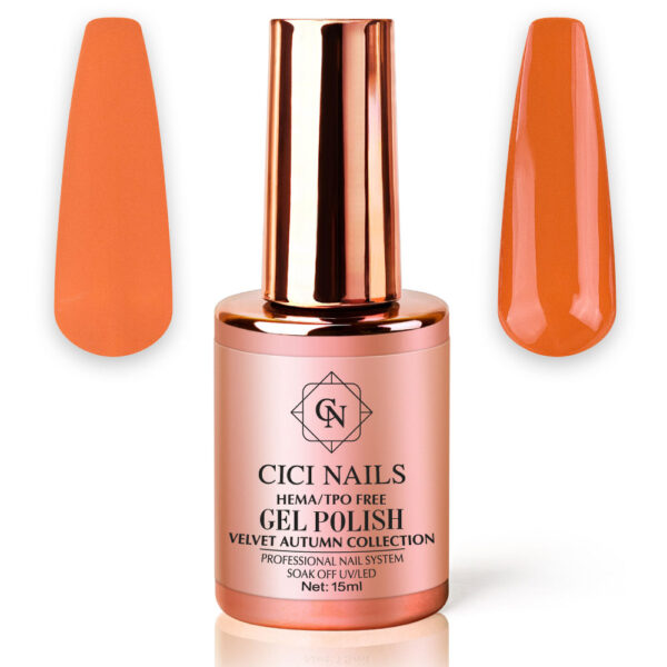 261 ember flame 15ml intenzivna narančasta (boja plamena) trajni lak