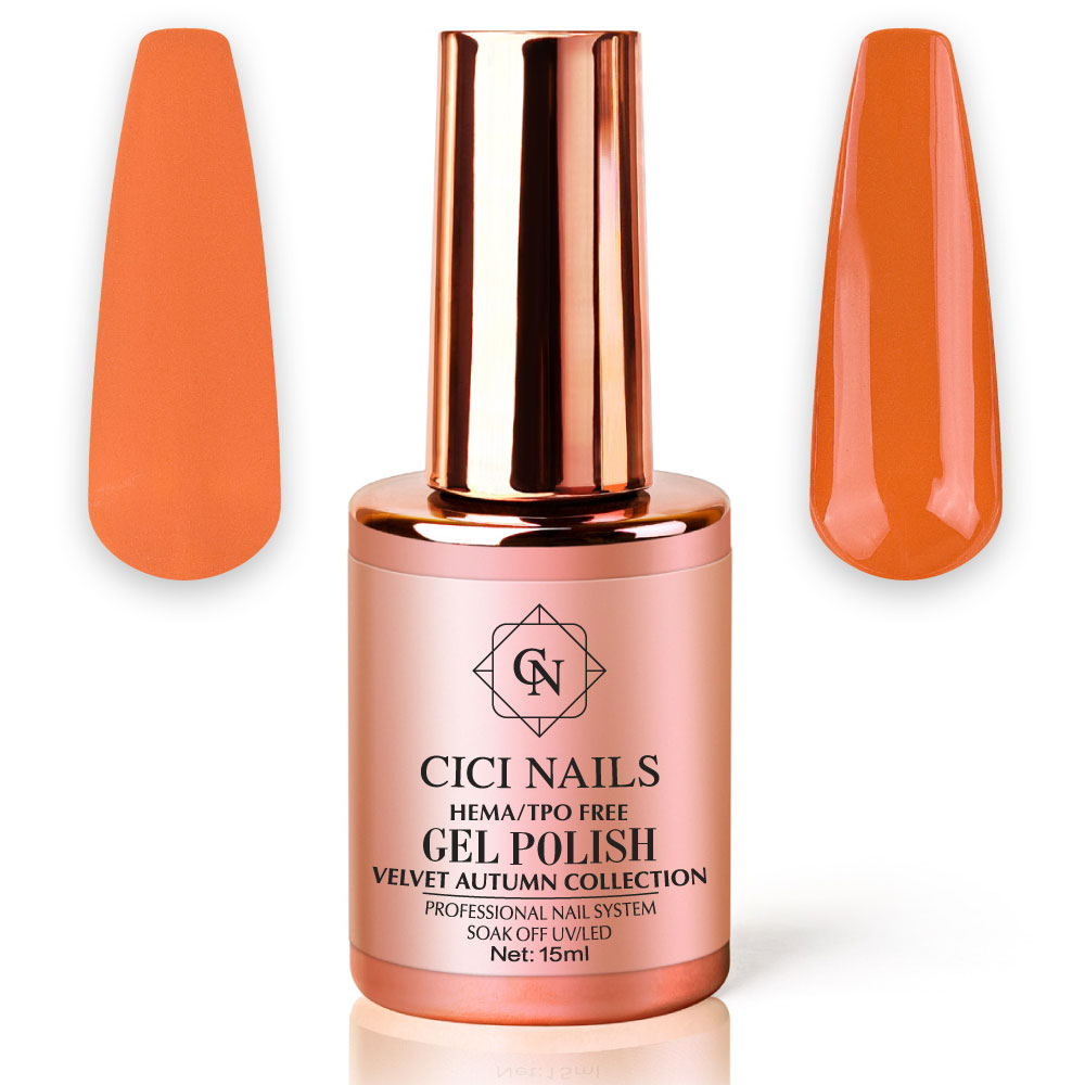 261 ember flame 15ml intenzivna narančasta (boja plamena) trajni lak