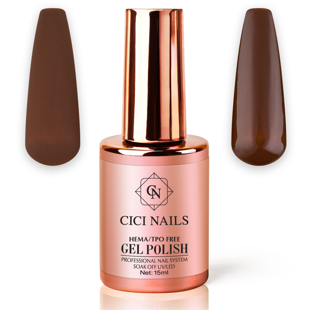 279 caramel gleam 15ml smeđi trajni lak