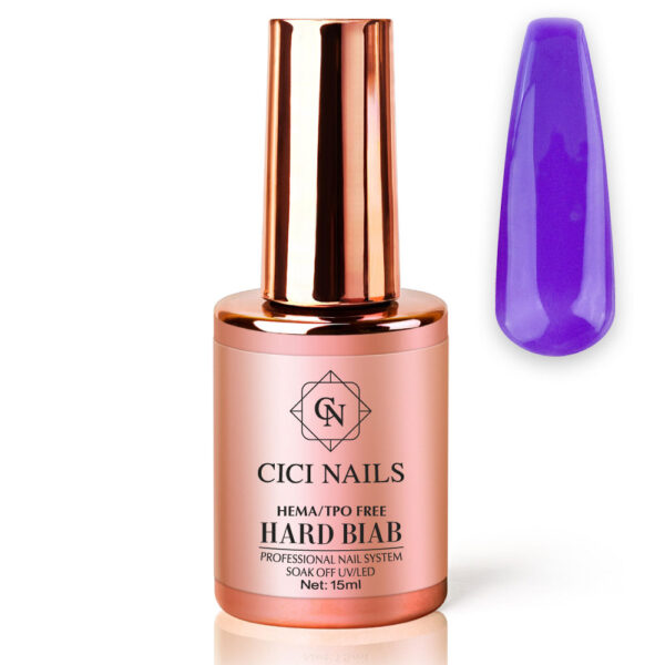 hard biab lilac mist 15ml intenzivna boja, dugotrajna postojanost cici nails slavonski brod