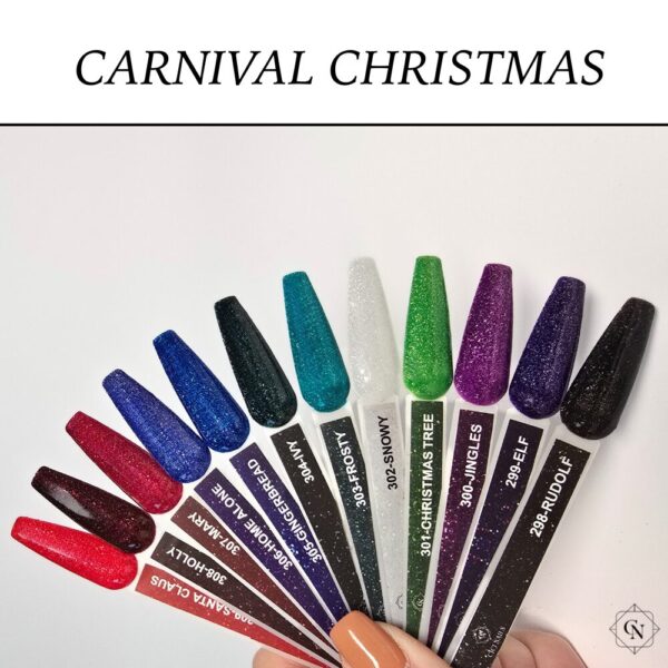carnival christmas collection cici nails gel polish slavonski brod