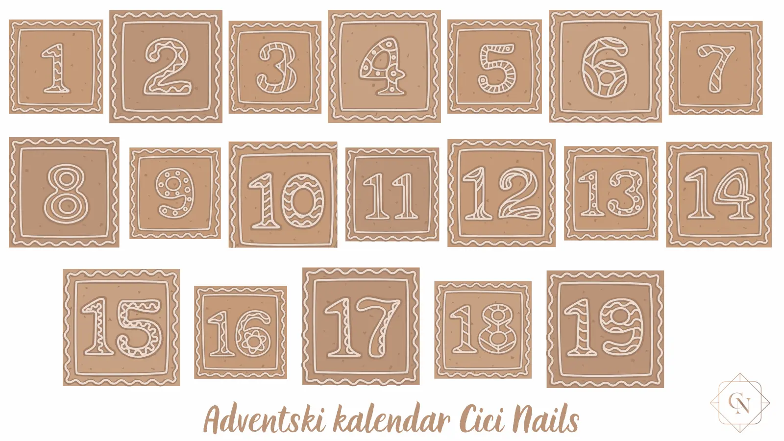 advent s cici božično darivanje cici nails blagdansko darivanje