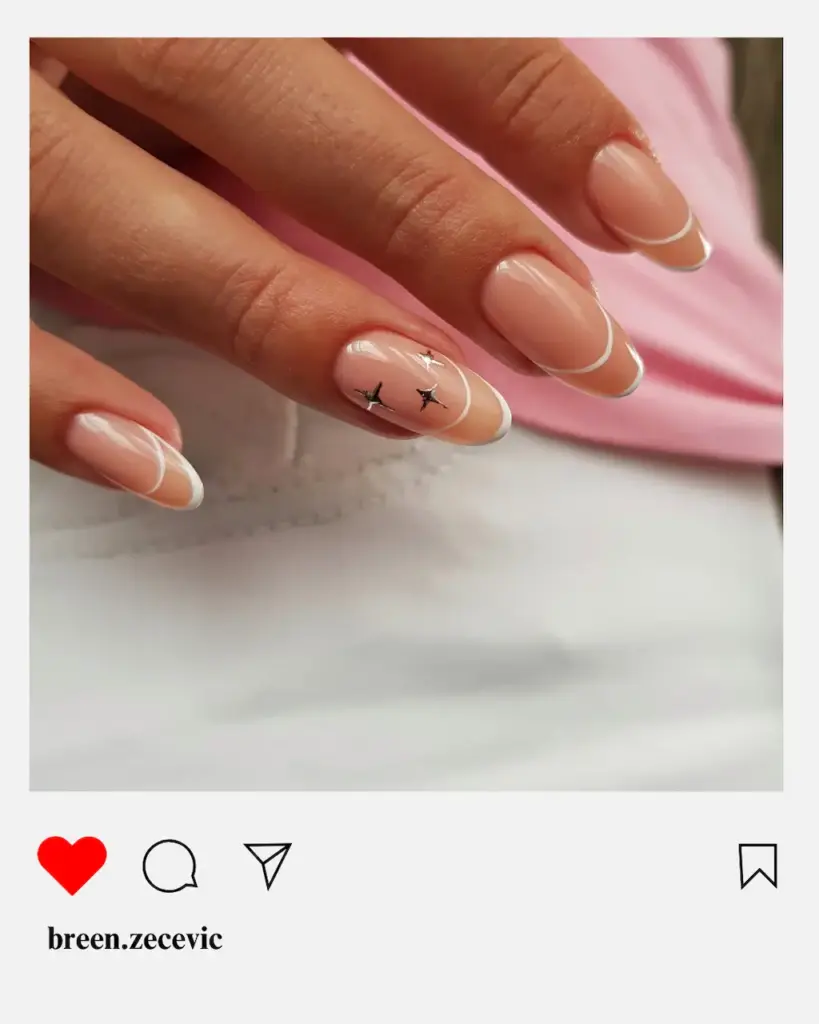 french božićni nokti cici nails