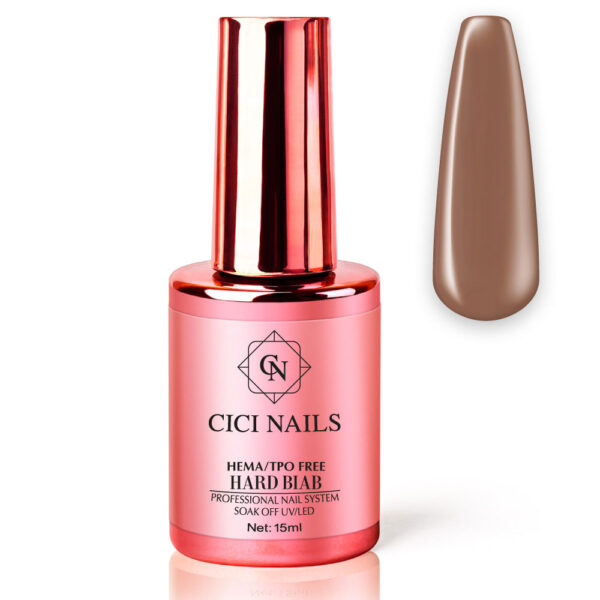 hard biab chocolate cake čokoladni gradivni gel lak za nokte 8 ml cici nails