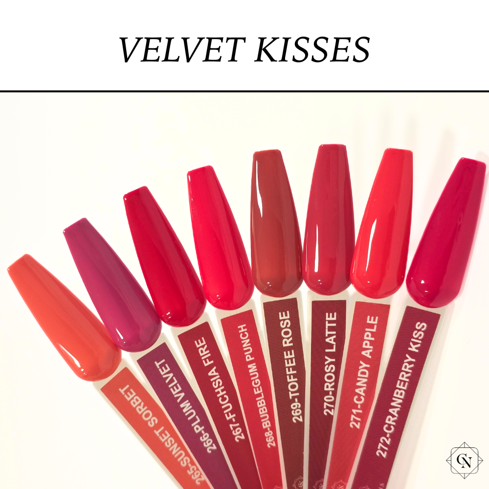 Velvet kisses barsunaste boje cici nails