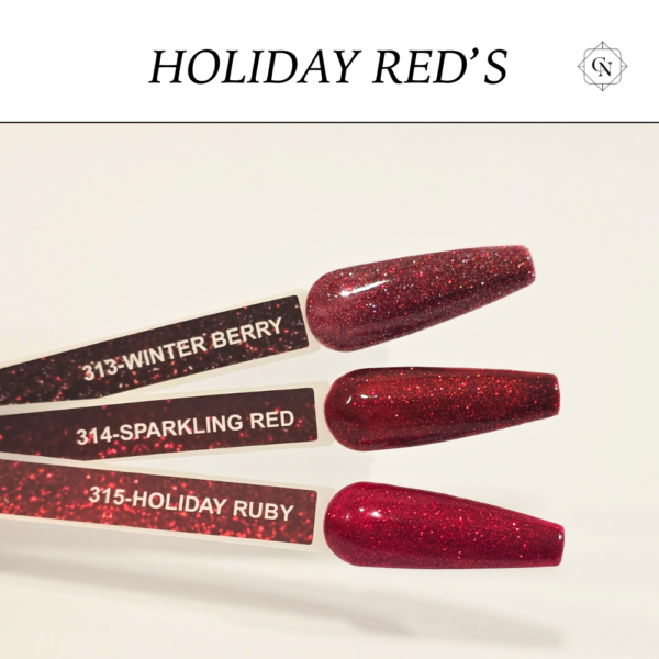 315 holiday ruby 8ml luksuzni sjaj na tvojim noktima božićni nokti cici nails