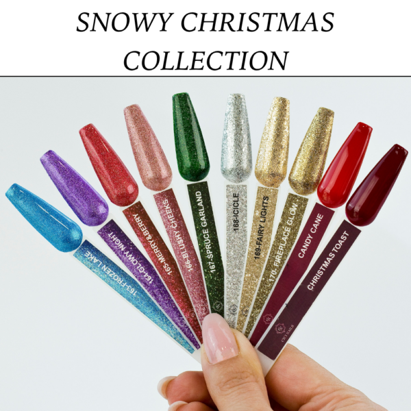 172 christmas toast 8ml crveni trajni lak za posebne prigode