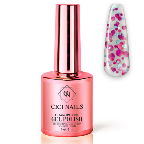 334 twist 8ml glitter trajni lak cici nails
