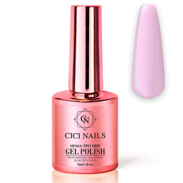 kind 8ml nježna svijetlo ružičasta nijansa za nokte cici nails