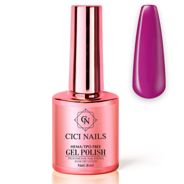 perry 8ml fuksija nijansa puna energije Trajni gellak Cici nails