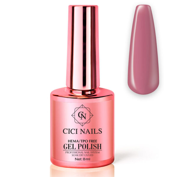 selena 8ml trajni lak u romantičnoj ružičastoj nijansi cici nails trajni lak za nokte