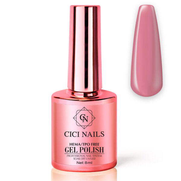 Cici Nails trajni lak Softino 8ml u nježnoj nude ružičastoj nijansi