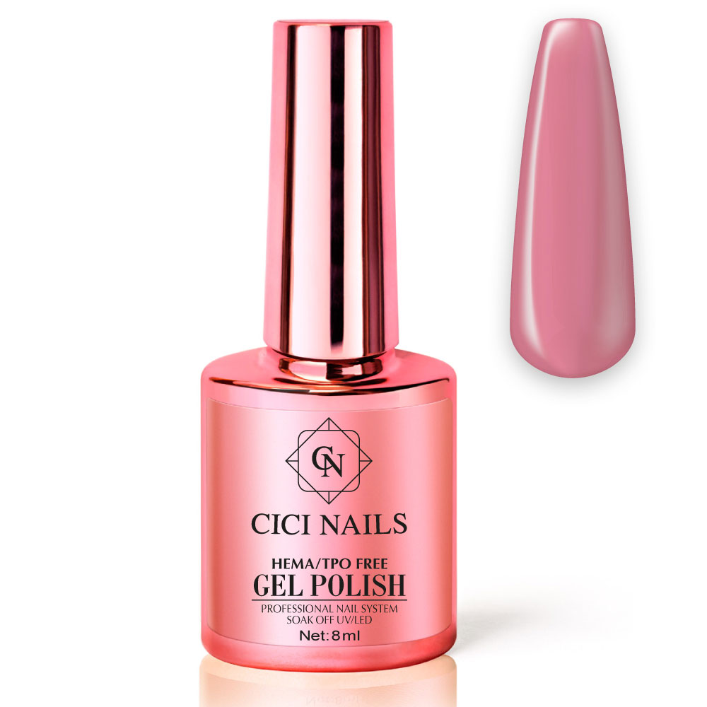 Cici Nails trajni lak Softino 8ml u nježnoj nude ružičastoj nijansi